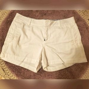 JCP white shorts size 10